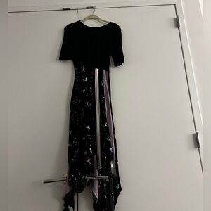 Maje trompe l’oeil dress